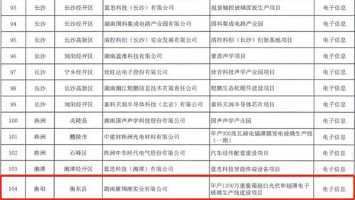 衡阳市人民政府门户网站 今年首批163个制造强省重点项目发布,衡阳这些项目上榜