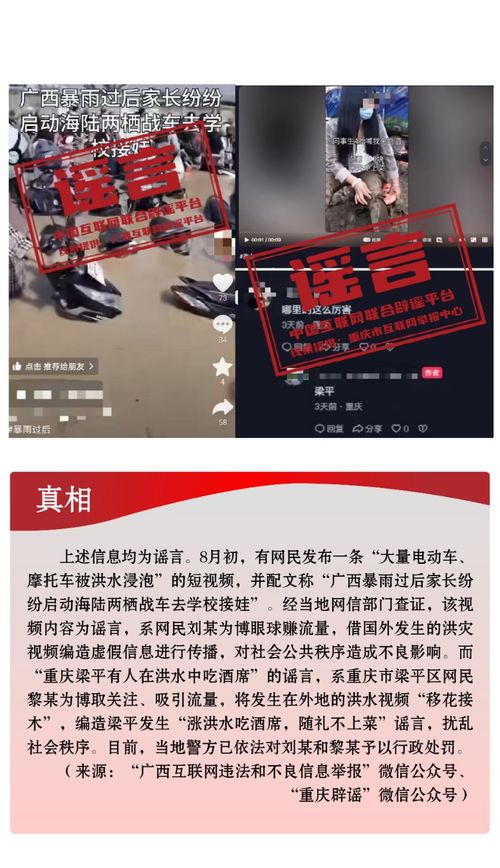 打击网络谣言 共建清朗家园 2024年8月中国互联网联合辟谣平台月度报告