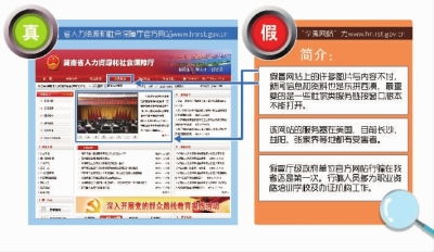 警惕虚假证件官网陷阱 以湖南网站建设为例